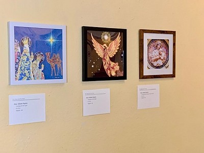 Triptych for Epiphany exhibit.